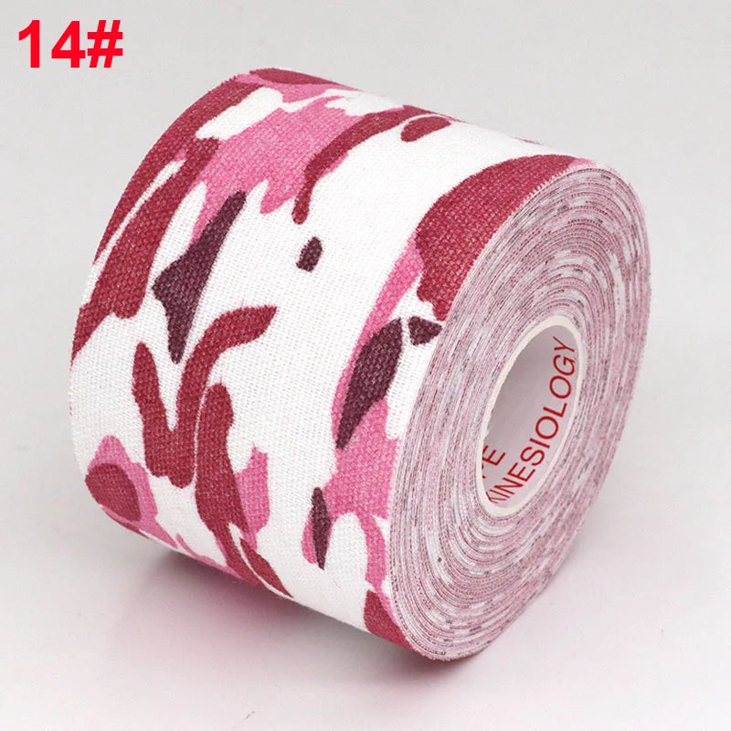 5-Size Waterproof Kinesiology Tape – Elastic Athletic Bands for Sports Recovery, Gym, Muscle Pain Relief & Strapping Support
