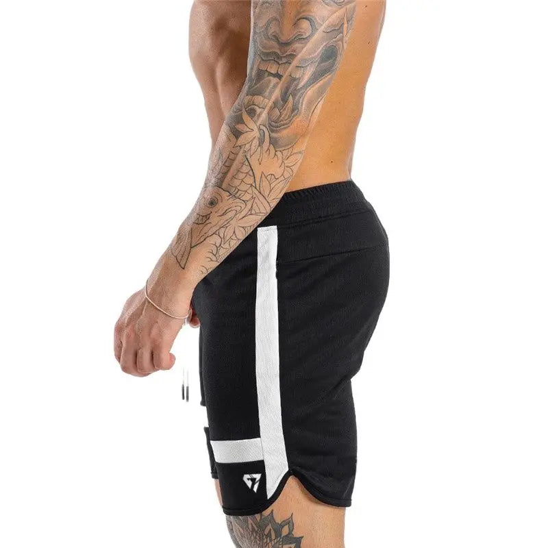 GITF Men Shorts Sport Training Shorts Men Running Shorts Mans Gym  Fitness Joggers Sweatpants Jumper's basketball Shorts Black