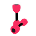 2Pcs Water Sports Dumbbells 27x9cm EVA Portable Floating Water Dumbbell For Water Aerobics Fitness Training Equipment Parts