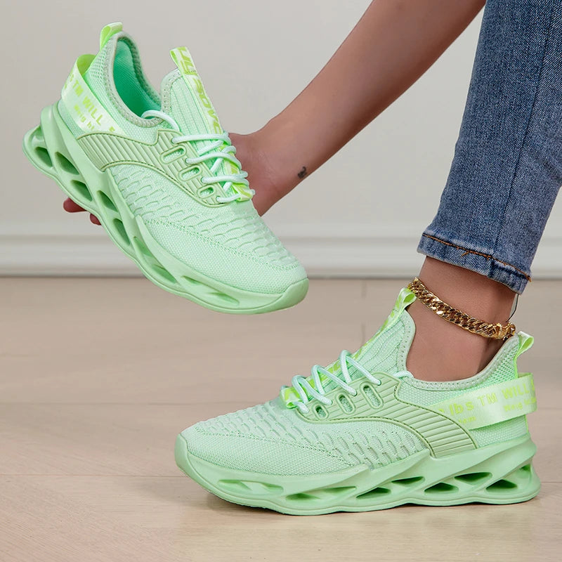 Women Sport Shoes Fashion Platform Sneakers Ladies Spring Winter Flats Running Shoes for Woman Plus Size 43