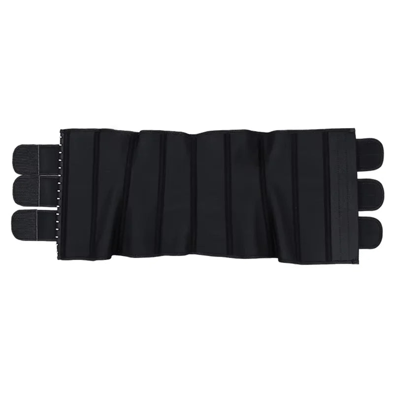 Women Waist Trimmer Triple Belts Waist Trainer Shapewear Tummy Control Slimming Fat Burning Body Shaper Compression Sheath Belts