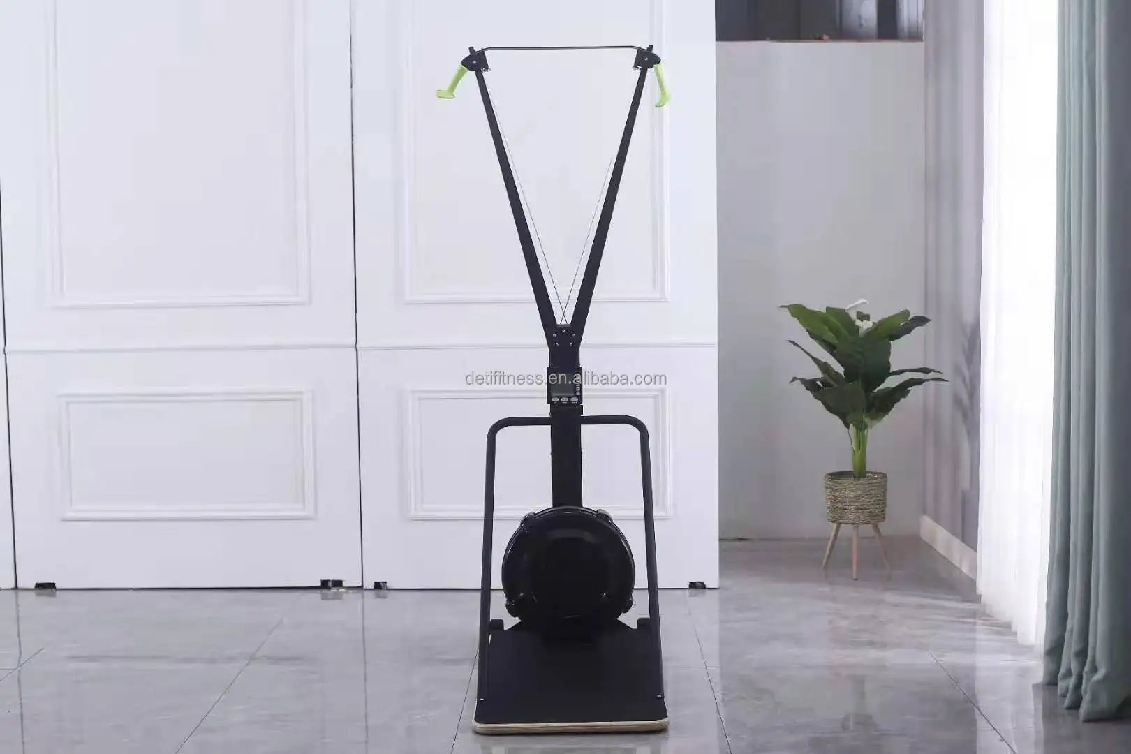 Commercial Cardio Gym Ski Machine Indoor Nordic Ski Trainer Full Body Fitness Workout Equipment