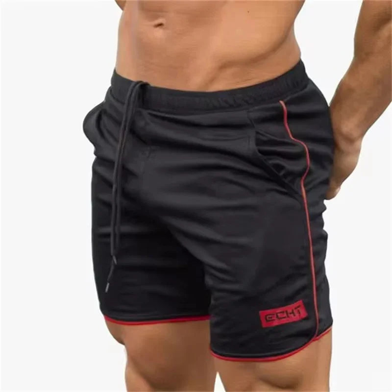 Summer Running Shorts Men Jogging Fitness beach Shorts Quick Dry Gym basketball pants Sports mesh Short Pants men's sweatpants