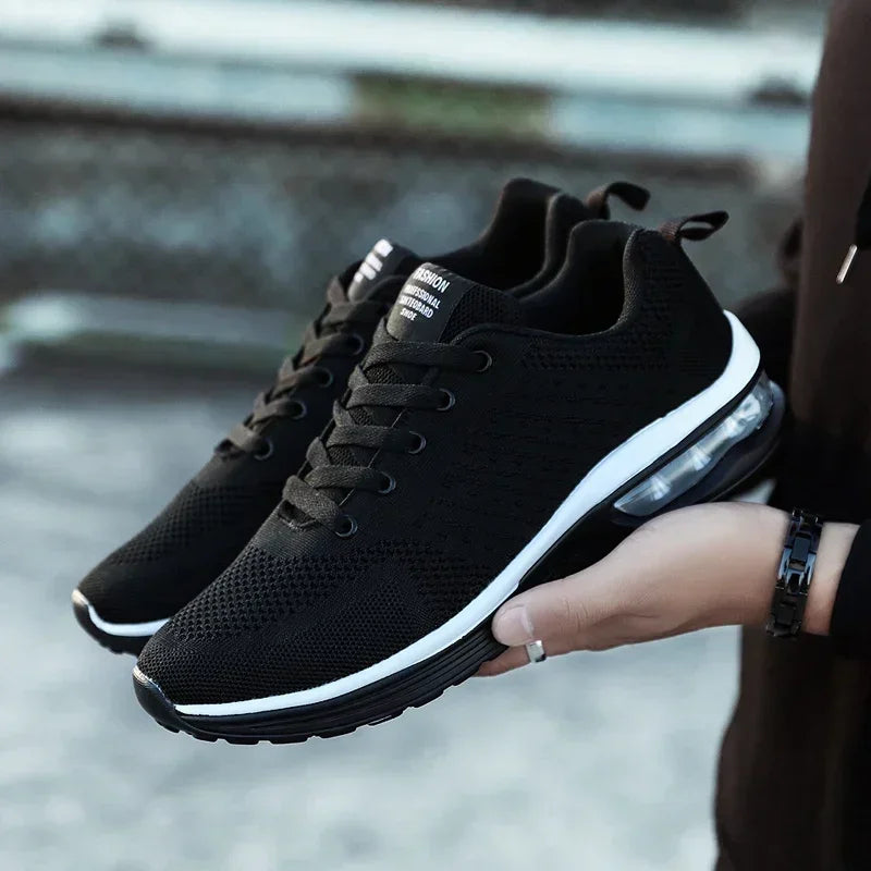 Unisex Cushioning Athletic Running Shoes Women Comfortable Soft Casual Jogging Sneakers Men Non-slip Sports Gym Walking Shoes