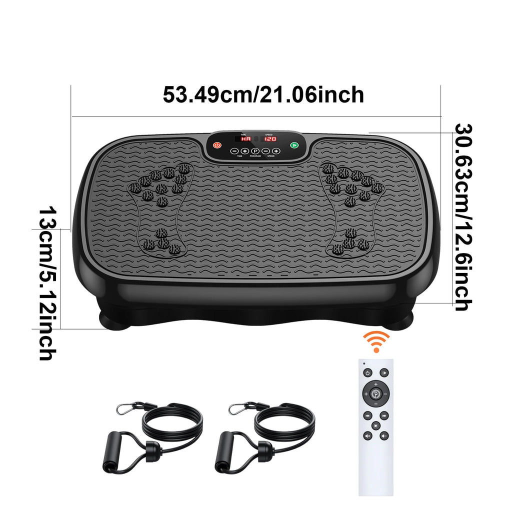 Fat Shaking Machine Bluetooth Full Body Fat-Burning Adjustable Speed Workout Vibrate Stand For Home Training & Fitness Equipment