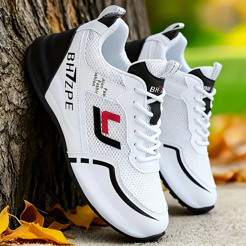Brand protection 2026 new men's lightweight non-slip breathable wear-resistant running sports fashion versatile casual shoes