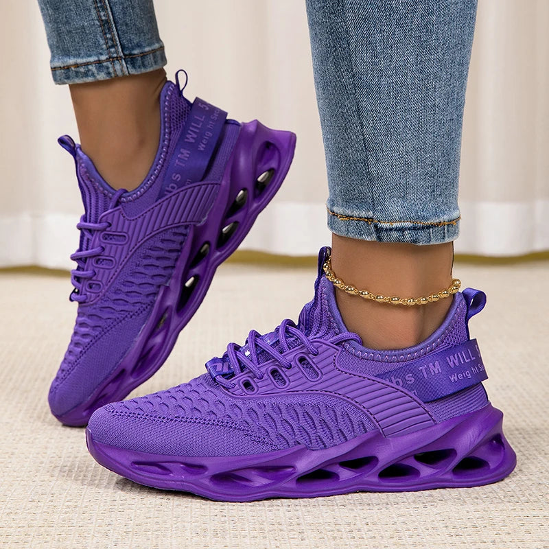 Women Sport Shoes Fashion Platform Sneakers Ladies Spring Winter Flats Running Shoes for Woman Plus Size 43