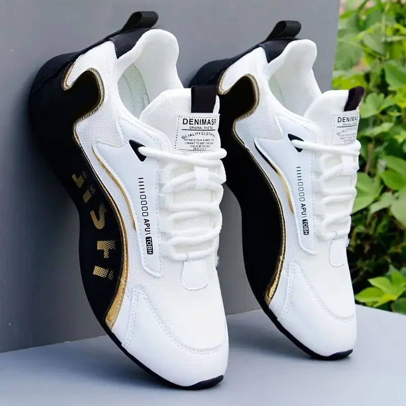 [Breathable | Lightweight] Breathable | Lightweight 1 Pair Men's Training Shoes with Height Increase | Lace-up, Comfortable, for
