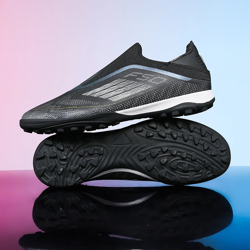 Men Football Boots Long Spikes Match Futsal Soccer Shoes Training TF Ultralight Indoor Sneakers Breathable Cleats Drop Shipping