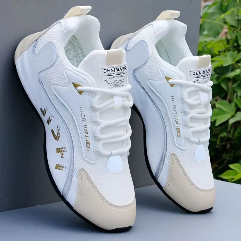 [Breathable | Lightweight] Breathable | Lightweight 1 Pair Men's Training Shoes with Height Increase | Lace-up, Comfortable, for