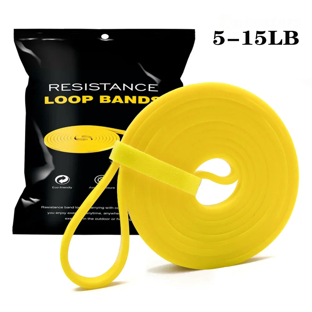 Heavy-Duty 7 Levels Resistance Band Set for Agility Training Yoga Pilates Home Gym Workout Rubber Fitness Accessories