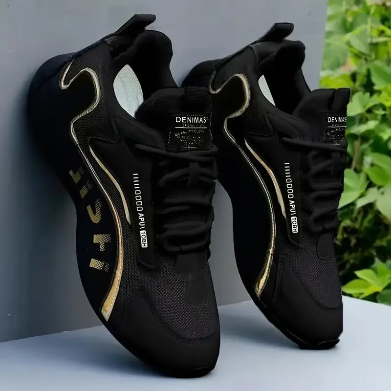 [Breathable | Lightweight] Breathable | Lightweight 1 Pair Men's Training Shoes with Height Increase | Lace-up, Comfortable, for