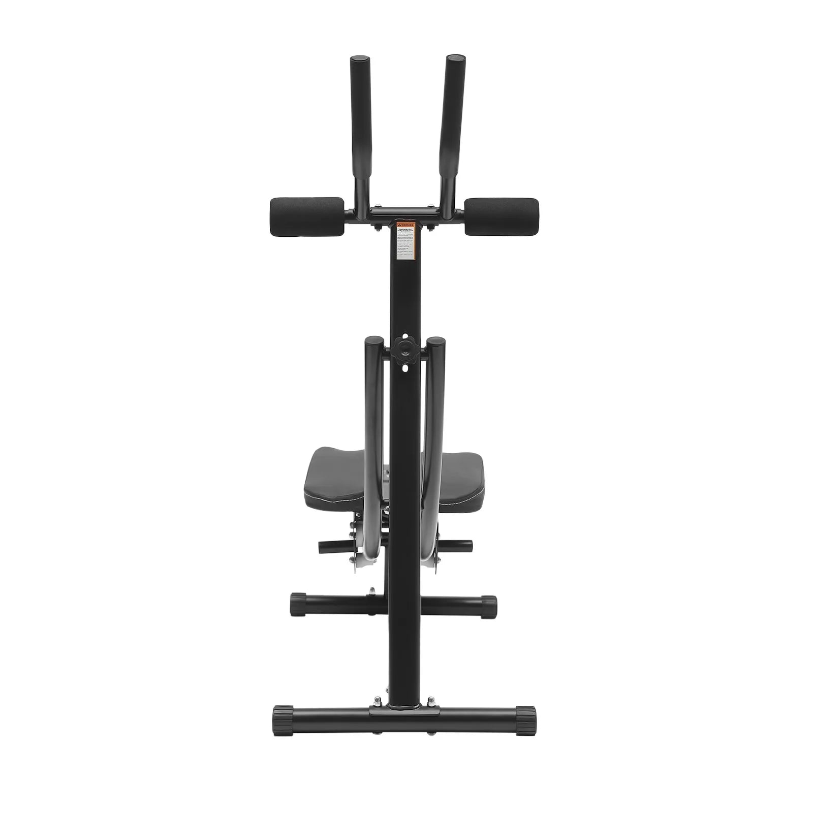 Ab Exercise, Ab Machine, Abdominal Trainer, Dual Track Rotating Ab Roller with Extra Wide Knee Pad, 0-180 Degree Adjustable Rotation, Carbon Steel Structure, Home Gym Fitness Equipment, Core Waist Training, Comfortable Protec