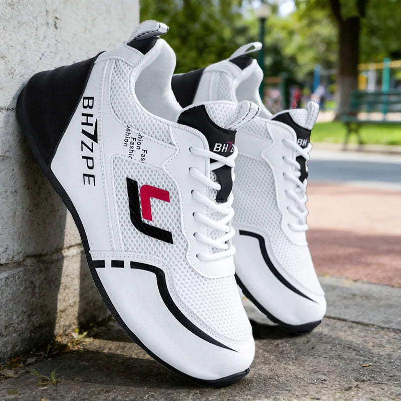 Brand protection 2026 new men's lightweight non-slip breathable wear-resistant running sports fashion versatile casual shoes