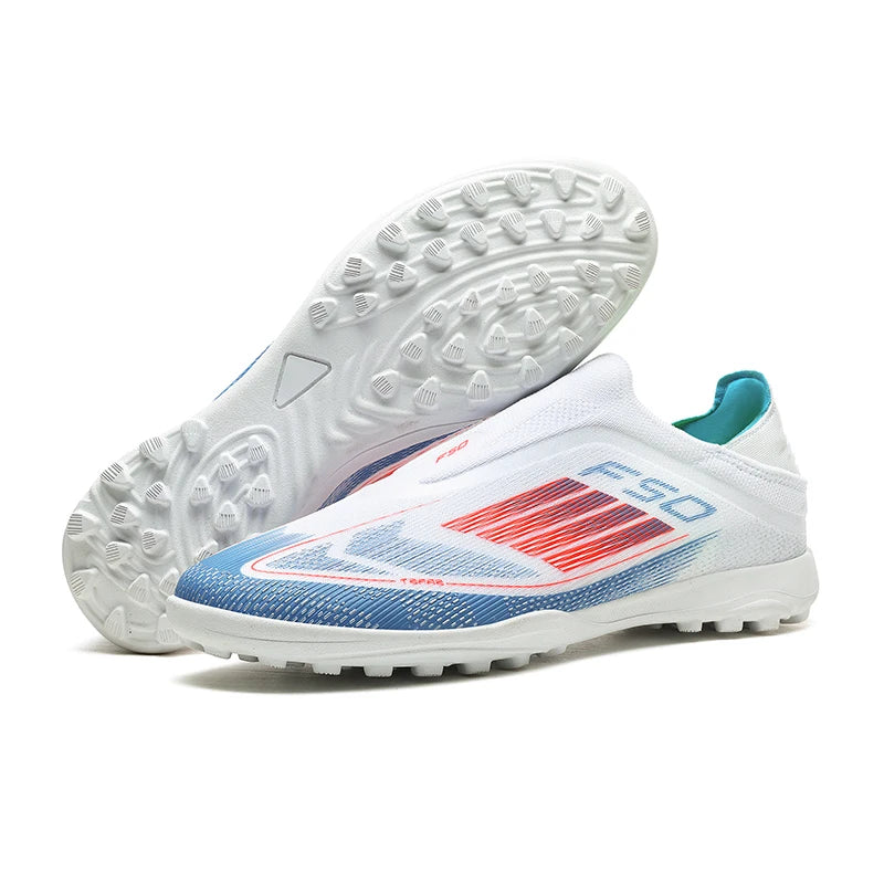 Men Football Boots Long Spikes Match Futsal Soccer Shoes Training TF Ultralight Indoor Sneakers Breathable Cleats Drop Shipping