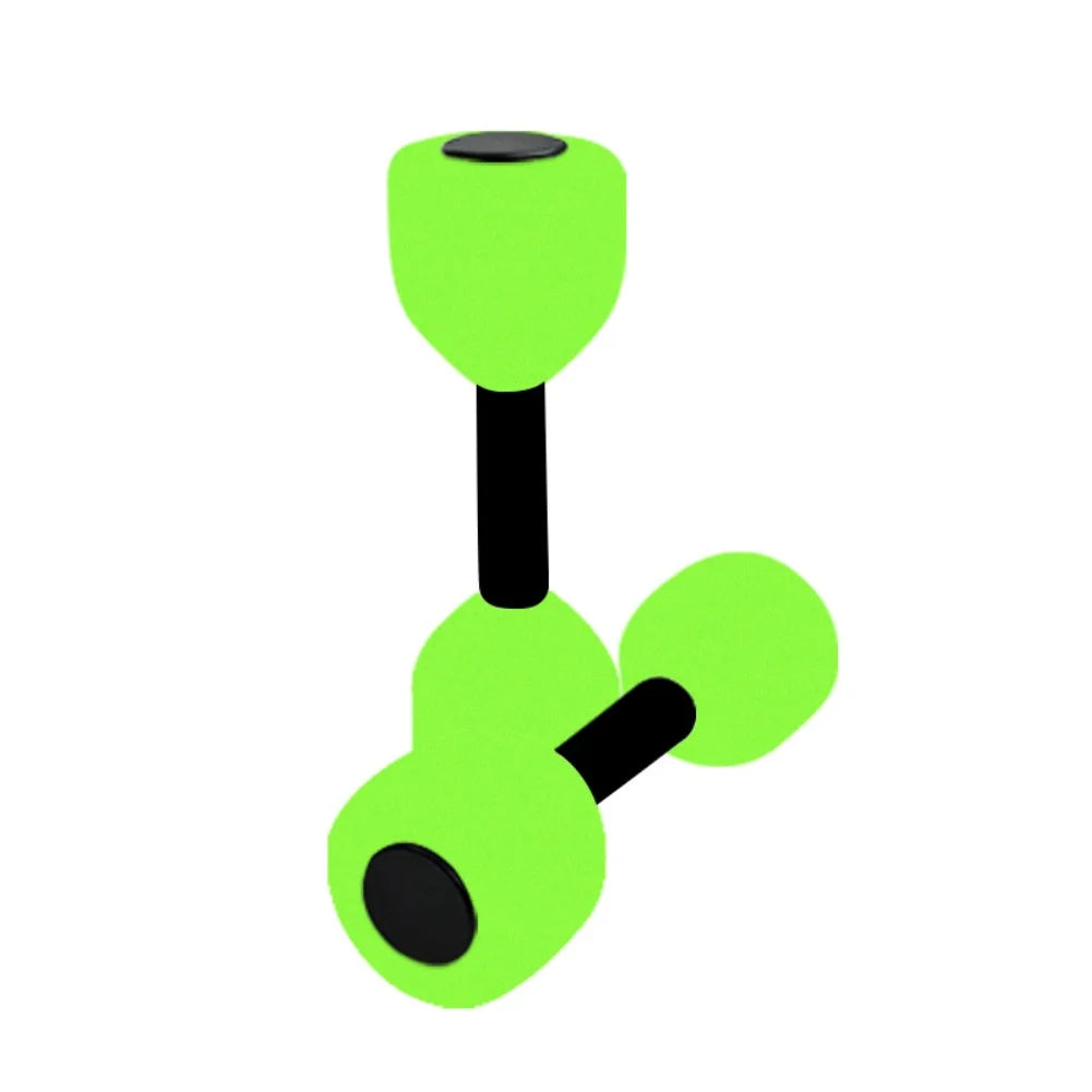 2Pcs Water Sports Dumbbells 27x9cm EVA Portable Floating Water Dumbbell For Water Aerobics Fitness Training Equipment Parts