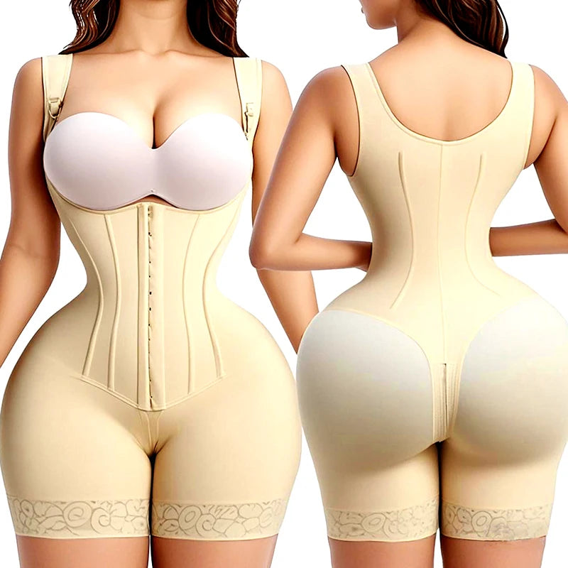Bodysuits Shapewear Fajas Colombianas Girdle Body Shaper Lift Up Butt Lifter Slimming Sheath Tummy Control Panties Waist Trainer