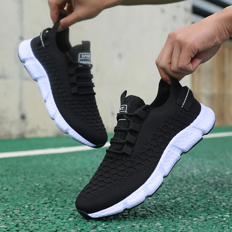 Hot Sports Fashion Men's Sneakers Breathable Lightweight Running Shoes 2025 New Men Women Casual Walking Sneakers Tenis Feminino