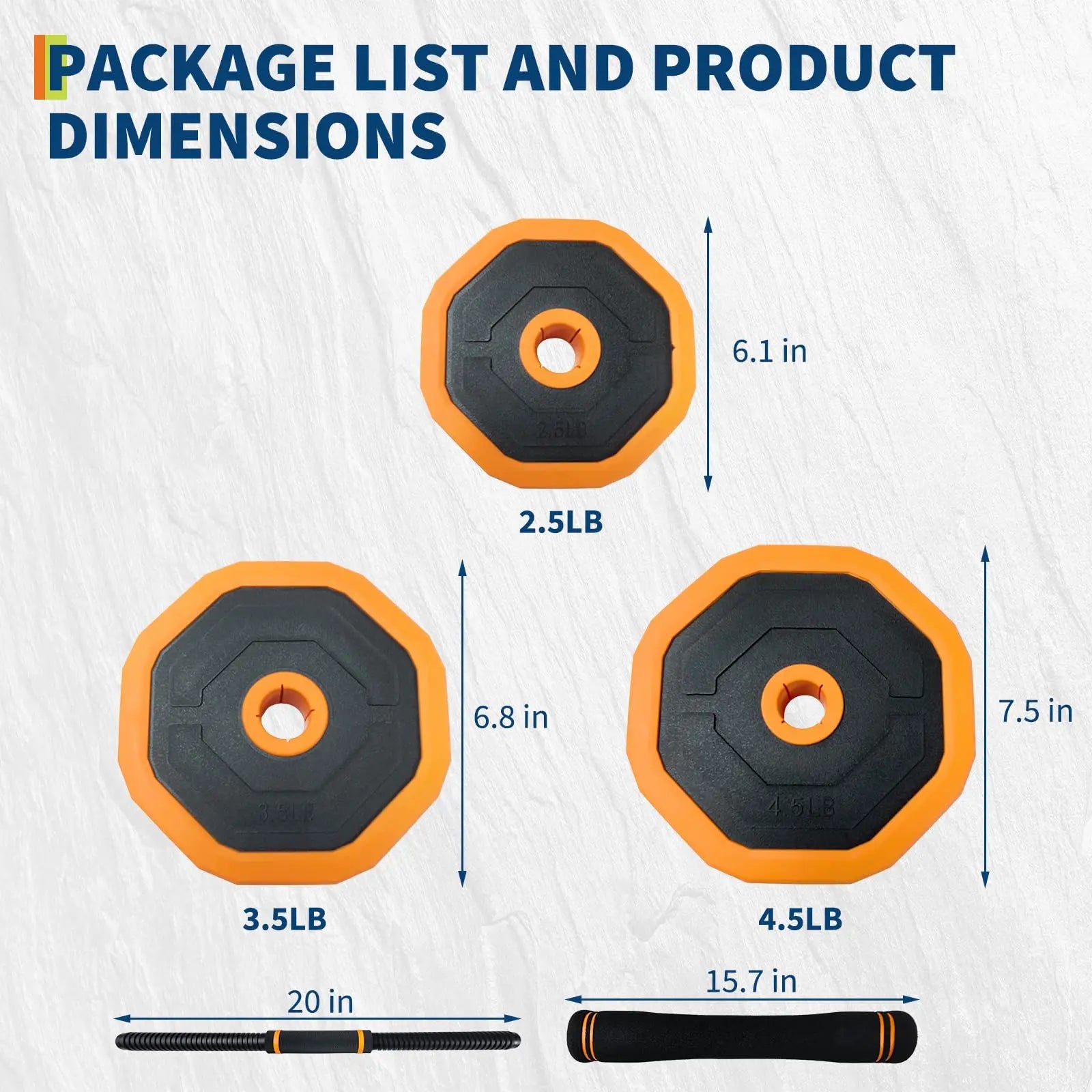 Adjustable Dumbbells, 44lbs Free Weight Set with Connector,4 In1 Dumbbells Set Used As Barbell,Kettlebells,Push Up Stand for Home Gym