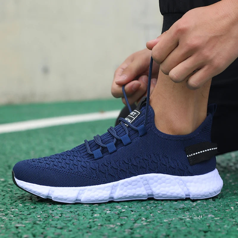 Hot Sports Fashion Men's Sneakers Breathable Lightweight Running Shoes 2025 New Men Women Casual Walking Sneakers Tenis Feminino