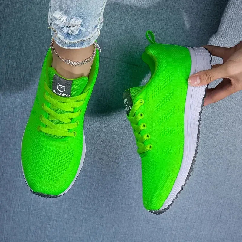 Running Shoes for Women Breathable Casual Sneakers Luxury Brand Sport Shoes Summer Fashion Light Basketball Tenis Walking Shoes