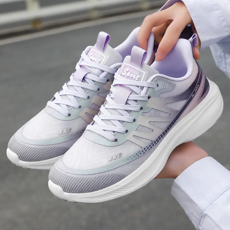 New Women's Breathable Mesh Running Shoes Lightweight Outdoor Sneakers Non-Slip Gym Walking Shoes Fashion Casual Shoes for Women
