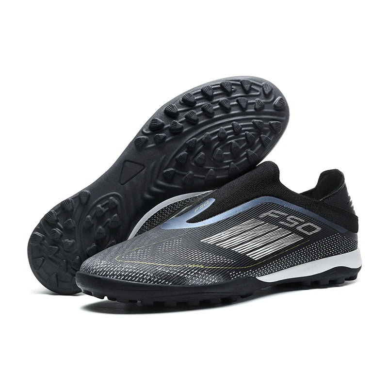 Men Football Boots Long Spikes Match Futsal Soccer Shoes Training TF Ultralight Indoor Sneakers Breathable Cleats Drop Shipping