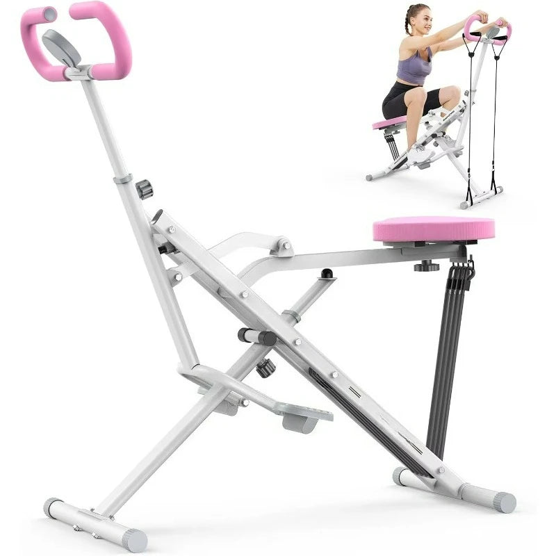 Home Multifunctional Squat and Horse Riding Machine Indoor Sports Equipment for Full Body Workouts