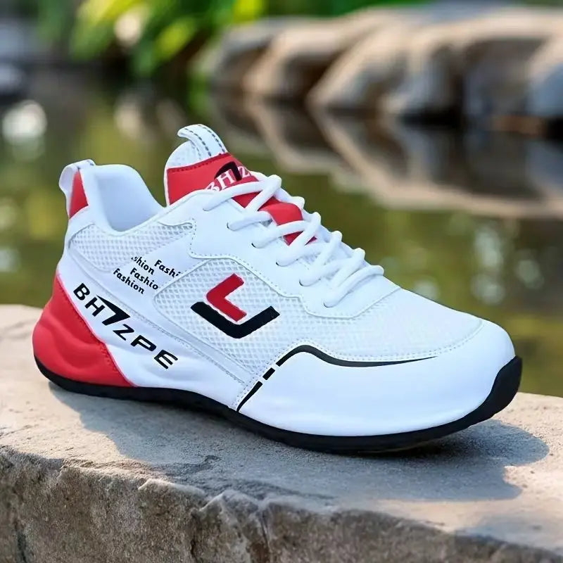 Brand protection 2026 new men's lightweight non-slip breathable wear-resistant running sports fashion versatile casual shoes