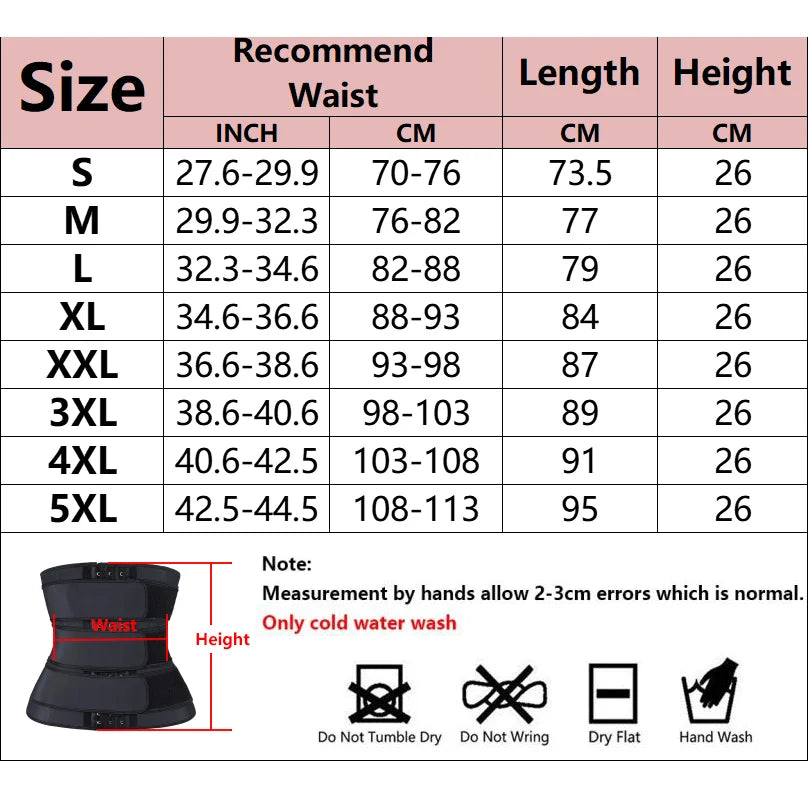 Women Waist Trimmer Triple Belts Waist Trainer Shapewear Tummy Control Slimming Fat Burning Body Shaper Compression Sheath Belts