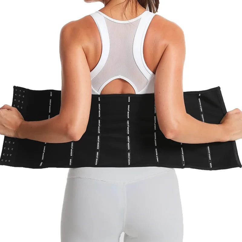 Waist Trainer Belt for Women Slimming Waist Trimmer Corsets Belly Control Body Shaper Sauna Sweat Girdles Sauna Effect Shapewear