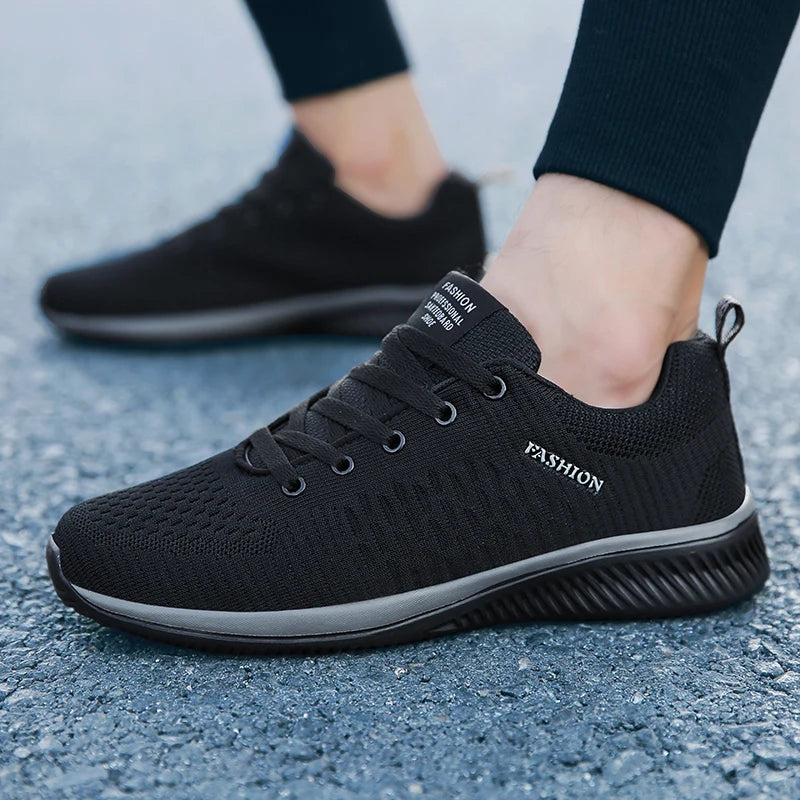 MAEDEF Running Shoes Men Breathable Sneakers 2025 Lightweight Walking Shoes Anti Slip Comfortable Mens Athletic Shoes Summer