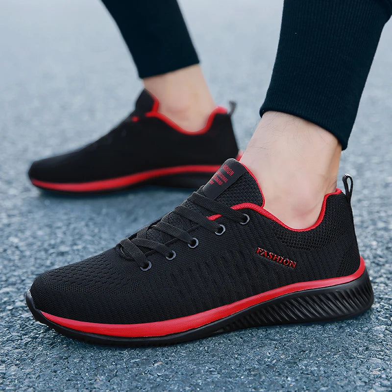 MAEDEF Running Shoes Men Breathable Sneakers 2025 Lightweight Walking Shoes Anti Slip Comfortable Mens Athletic Shoes Summer