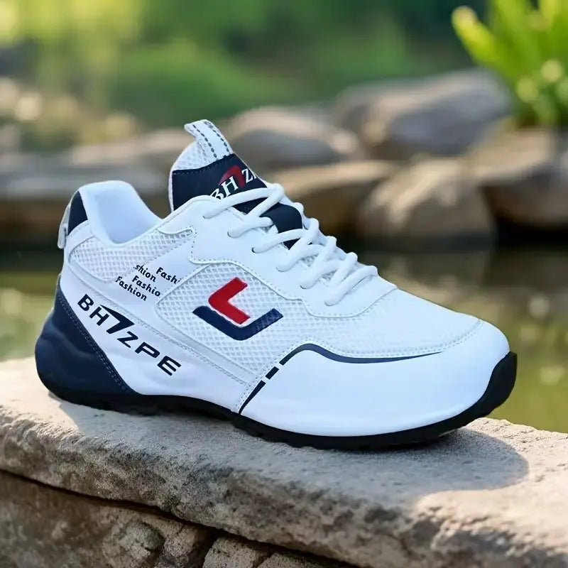 Brand protection 2026 new men's lightweight non-slip breathable wear-resistant running sports fashion versatile casual shoes