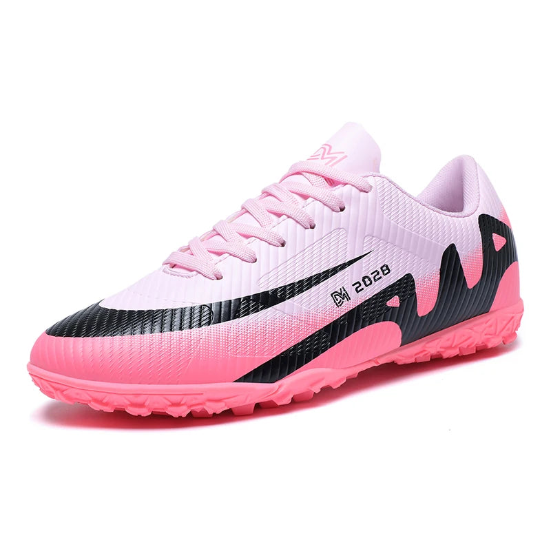 New Men's Football Boots Cleats Non-Slip Sneakers Training  Adult High Quality Soccer Shoes FG Unisex Sneakers Boy Drop Shipping