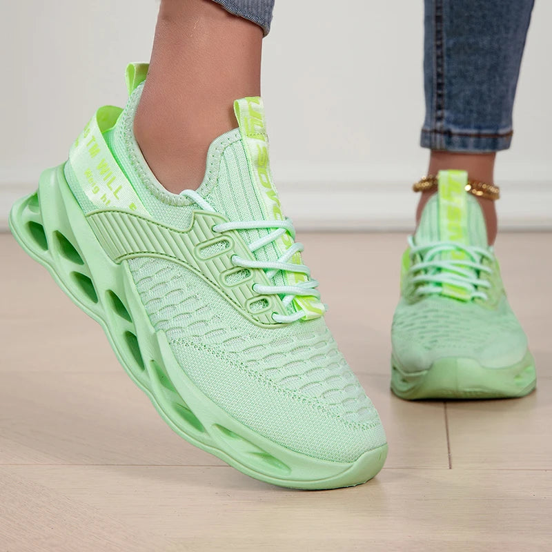 Women Sport Shoes Fashion Platform Sneakers Ladies Spring Winter Flats Running Shoes for Woman Plus Size 43