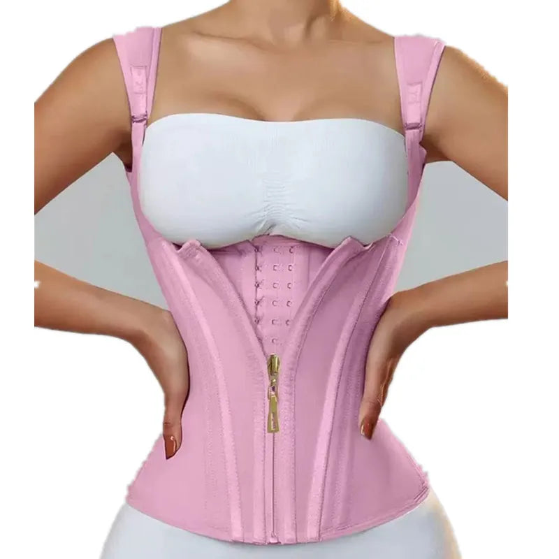 Women's Waist Trainer Corset Tummy Control Shapewear Sweat Belt for Weight Loss Abdomen Slimming Body Shaper