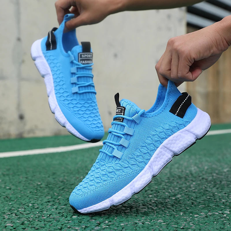 Hot Sports Fashion Men's Sneakers Breathable Lightweight Running Shoes 2025 New Men Women Casual Walking Sneakers Tenis Feminino