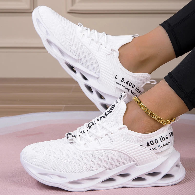 Women Sport Shoes Fashion Platform Sneakers Ladies Spring Winter Flats Running Shoes for Woman Plus Size 43