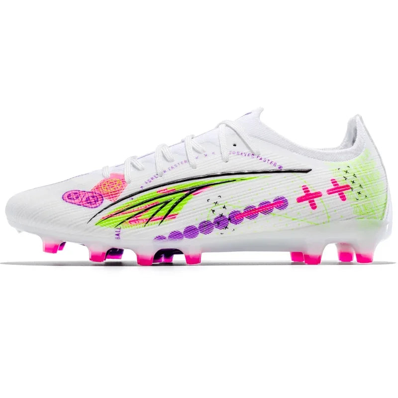 Soccer Shoes Men's Football Boots Grass Training Sports Society Soccer Cleats Non-slip Football Field Boot Crampons De Football