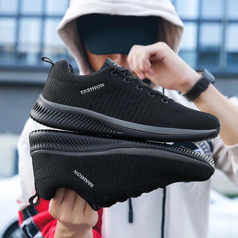 MAEDEF Running Shoes Men Breathable Sneakers 2025 Lightweight Walking Shoes Anti Slip Comfortable Mens Athletic Shoes Summer