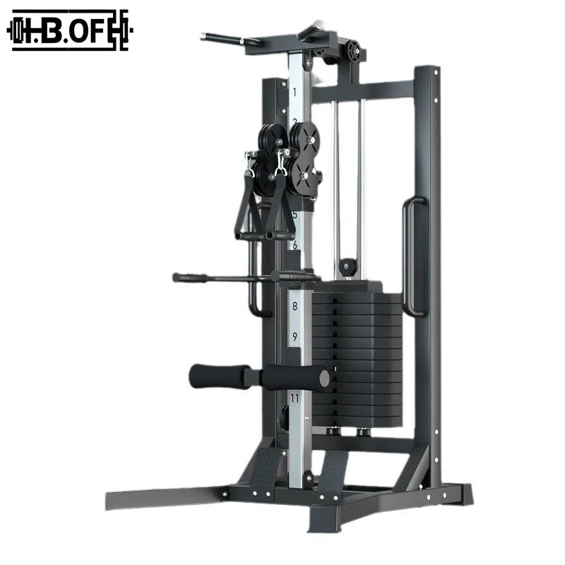 Fitness Equipment ,Gym Full Set Of Specialized Equipment, Chest, Shoulder ,High And Low Pull, Leg Strength Training Machine