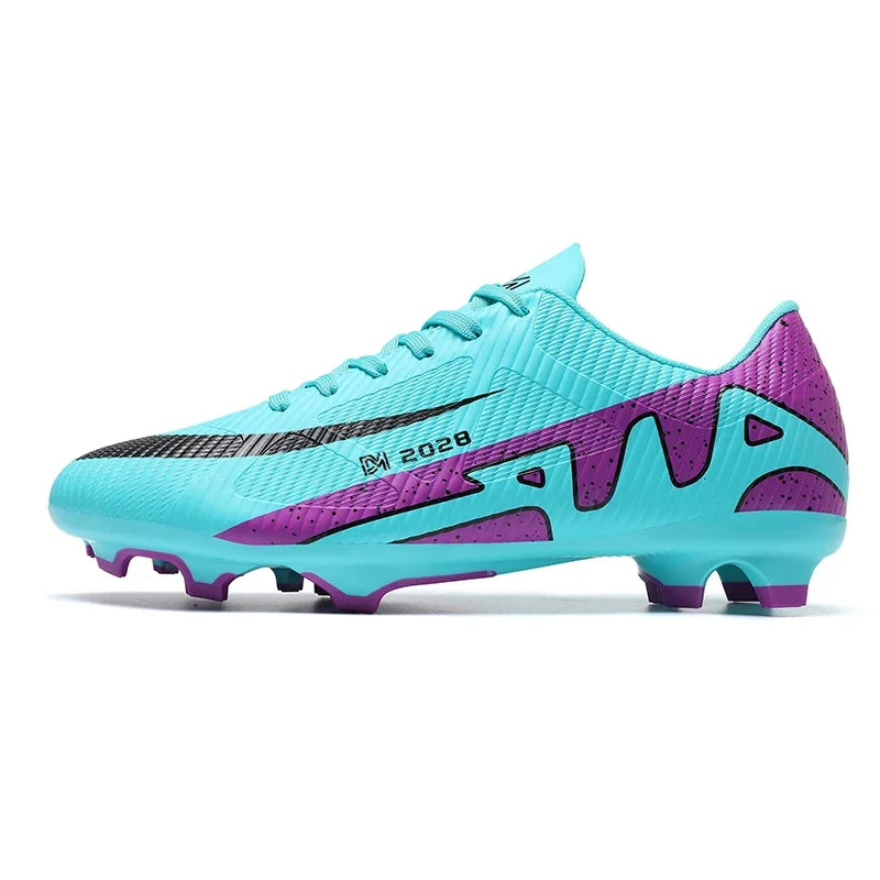 New Men's Football Boots Cleats Non-Slip Sneakers Training  Adult High Quality Soccer Shoes FG Unisex Sneakers Boy Drop Shipping