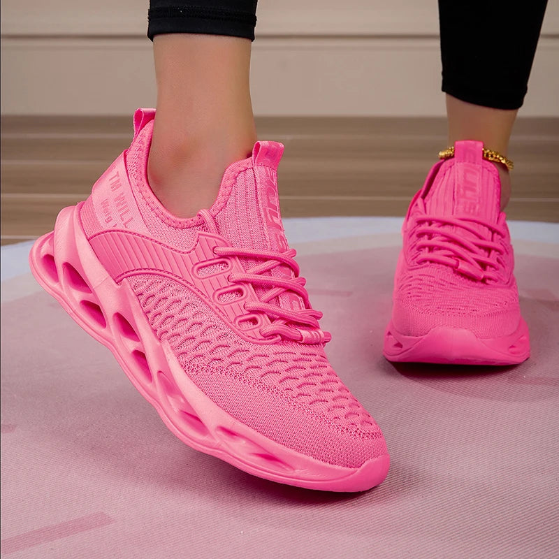 Women Sport Shoes Fashion Platform Sneakers Ladies Spring Winter Flats Running Shoes for Woman Plus Size 43