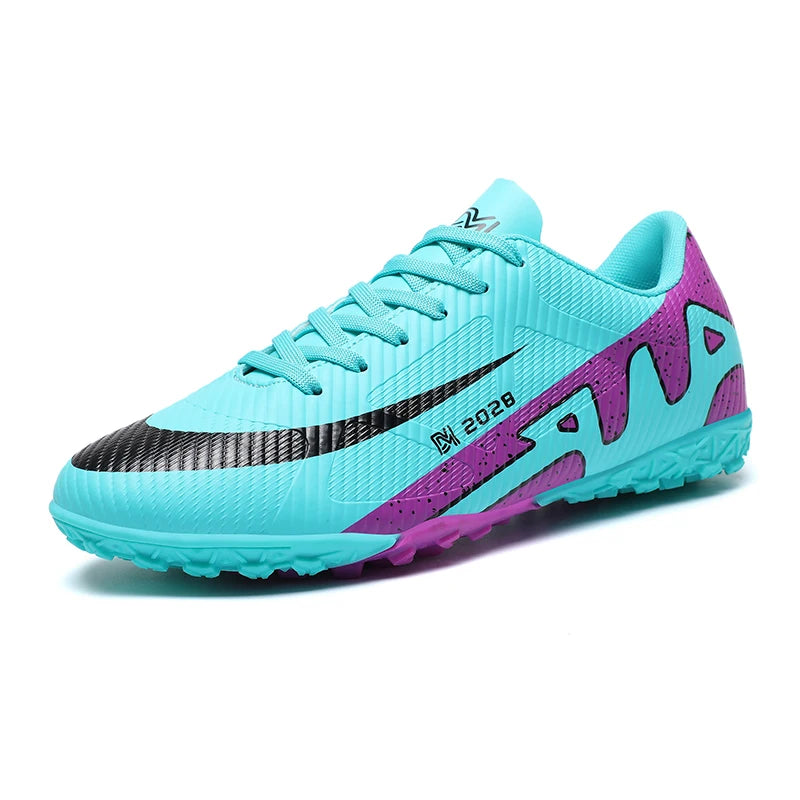 New Men's Football Boots Cleats Non-Slip Sneakers Training  Adult High Quality Soccer Shoes FG Unisex Sneakers Boy Drop Shipping