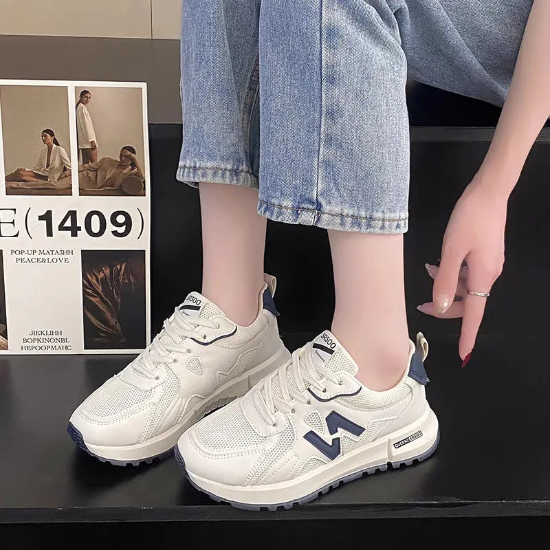 Spring  Sports Shoes for Women Super Hot Versatile Anti slip Casual Women's Shoes Soft Sole Running Little White designer Shoes