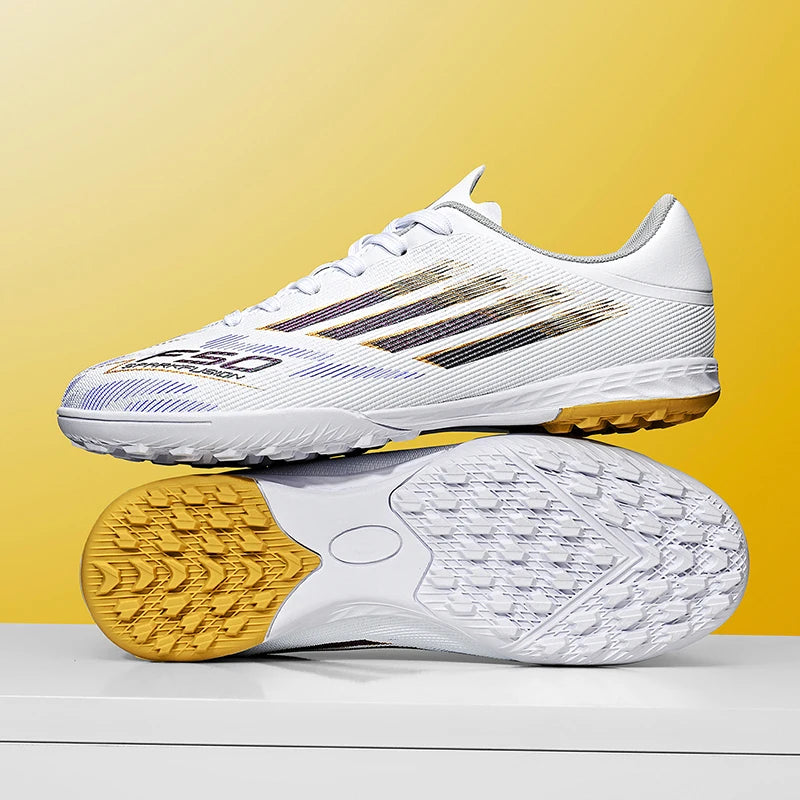 New Men Professional Football Boots Non-Slip TF/FG Boys Sneakers Match Soccer Shoes Ankle Comfortable Sports Shoes Unisex