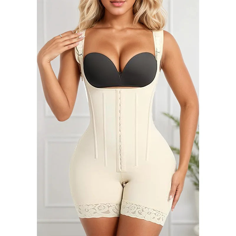 Bodysuits Shapewear Fajas Colombianas Girdle Body Shaper Lift Up Butt Lifter Slimming Sheath Tummy Control Panties Waist Trainer
