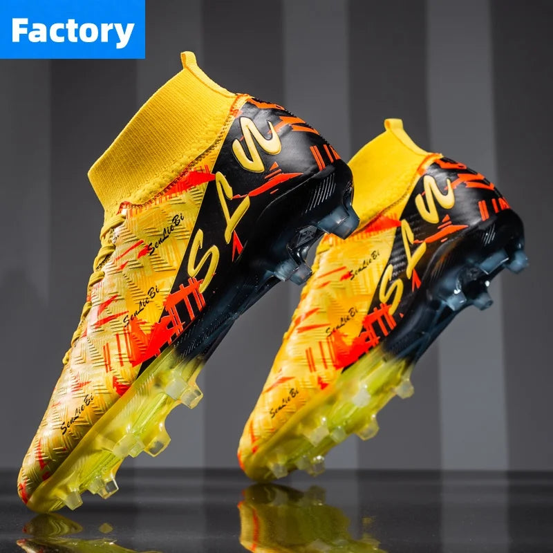 Professional Football Boots Men Soccer Shoes Society Football Cleats FG Ultralight Training Soccer Sneakers Outdoor Sports Shoe