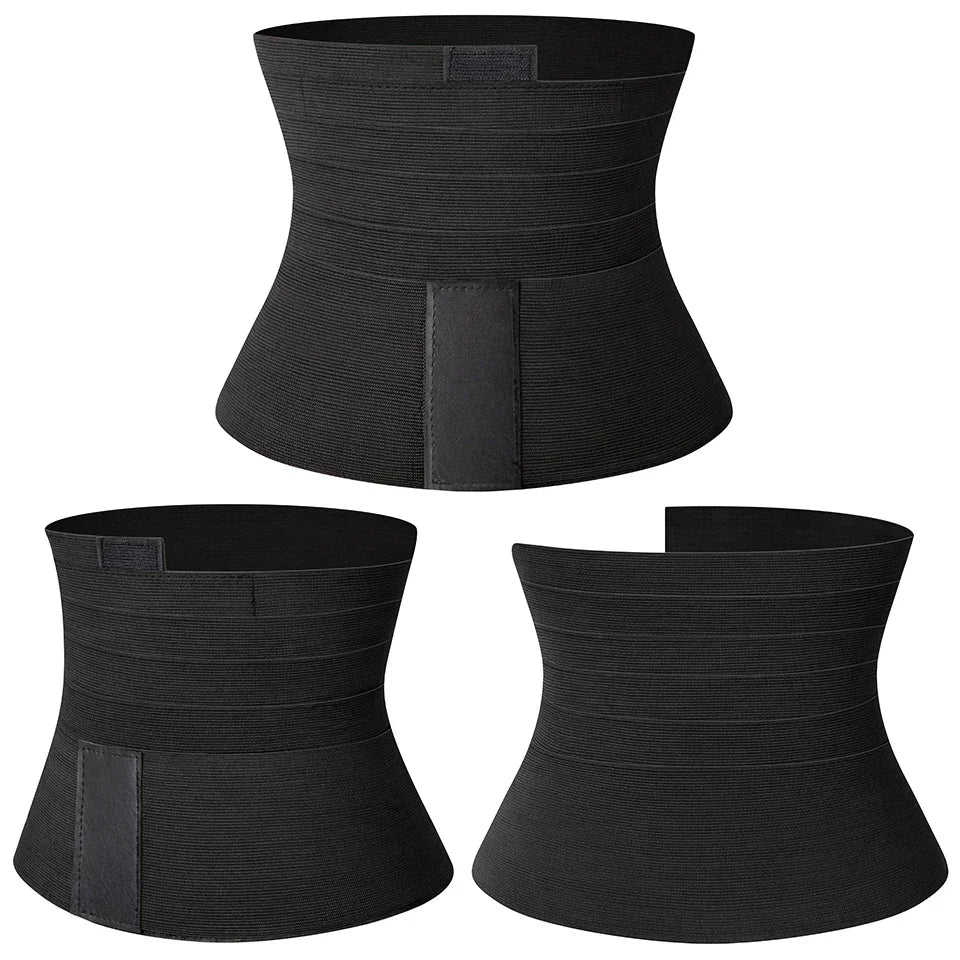 Qtree 3M-6M Waist Trainer Body Shaper Sweat Slimming Belt Shapewear Women Wrapssports And Fitness Abdominal Tightening Strap